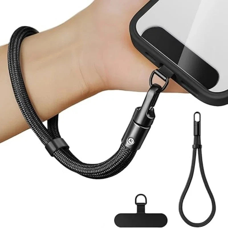 Universal Phone Lanyard Adjustable Neck Crossbody Strap Anti Drop 360° Rotating