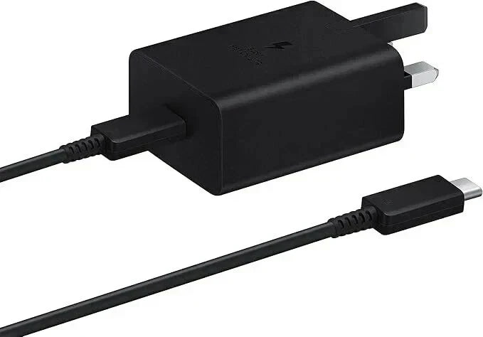 Genuine 45W Super Fast Charger Adapter Plug & Cable For Samsung Galaxy Phones