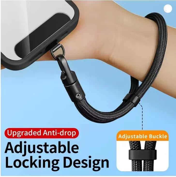 Universal Phone Lanyard Adjustable Neck Crossbody Strap Anti Drop 360° Rotating