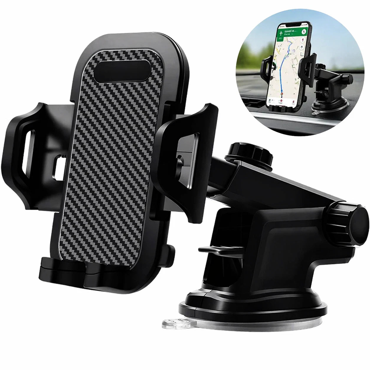 Universal Car Phone Holder Mount Dashboard Windscreen iPhone Mobile UK