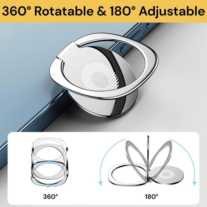 Phone Ring Holder Finger Grip 360° Rotate Stand Mount for Mobile Phones