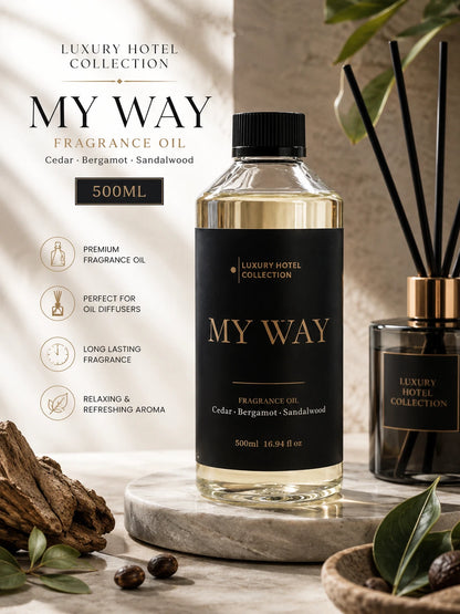 My Way 500ml Diffuser Oil Inspired By 1 Hotel Miami , Hotel Collection Aroma360