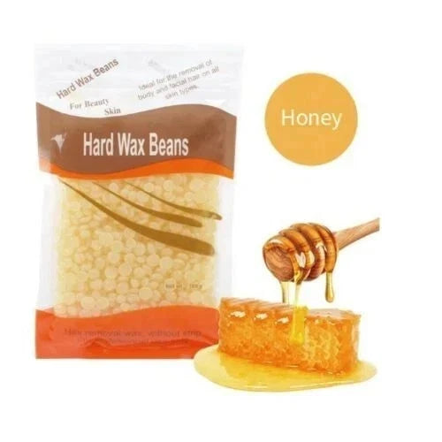 1KG Honey Hard Wax Beans Hot Wax Pellets for Brazilian Hair Removal